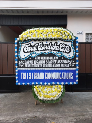 Papan Bunga Duka di Cigentur